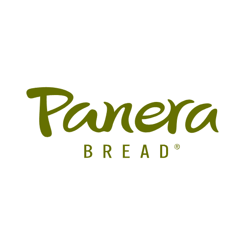 The Panera Bread logo, featuring "Panera" in a script-like, olive green font above "BREAD" in a smaller, sans-serif, olive green font.