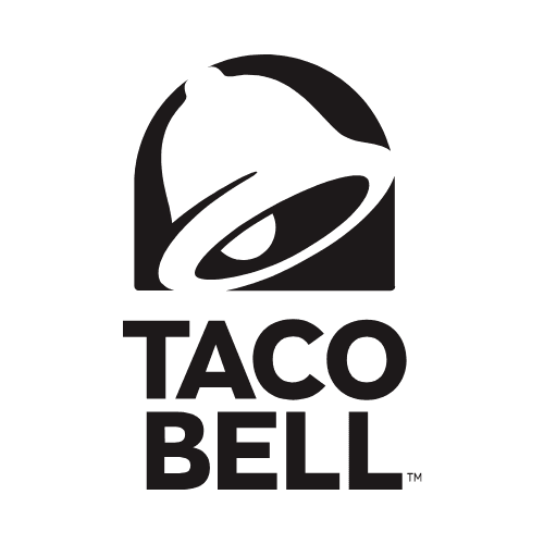 Black text Taco Bell logo