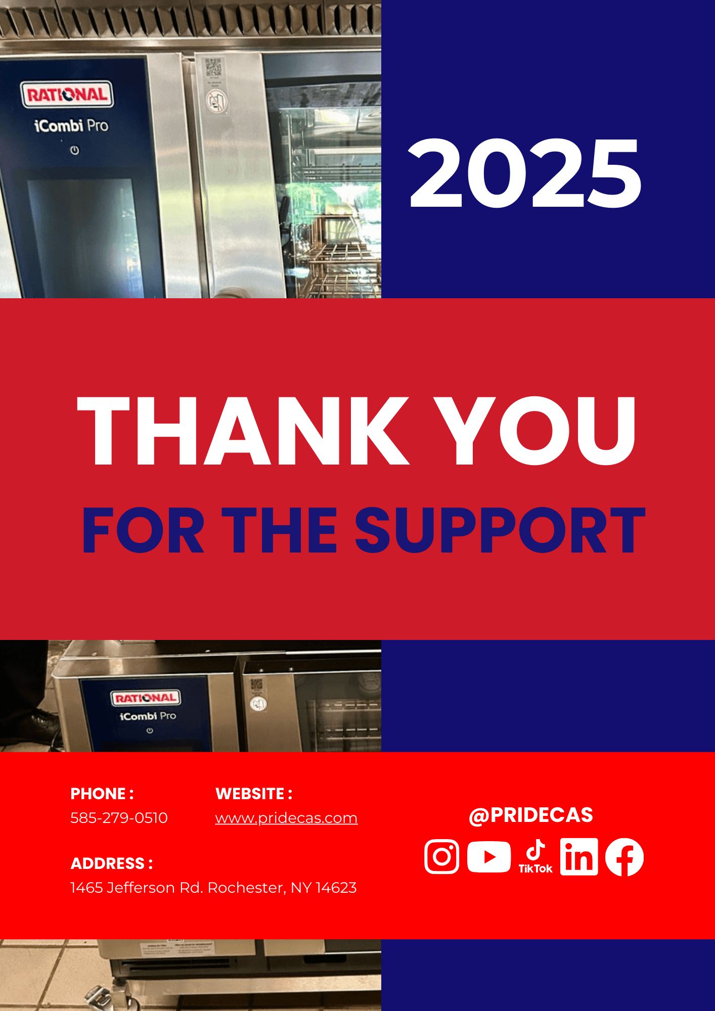 2025 PrideCAS Year in Review thanks for suppory and pridecas contact info