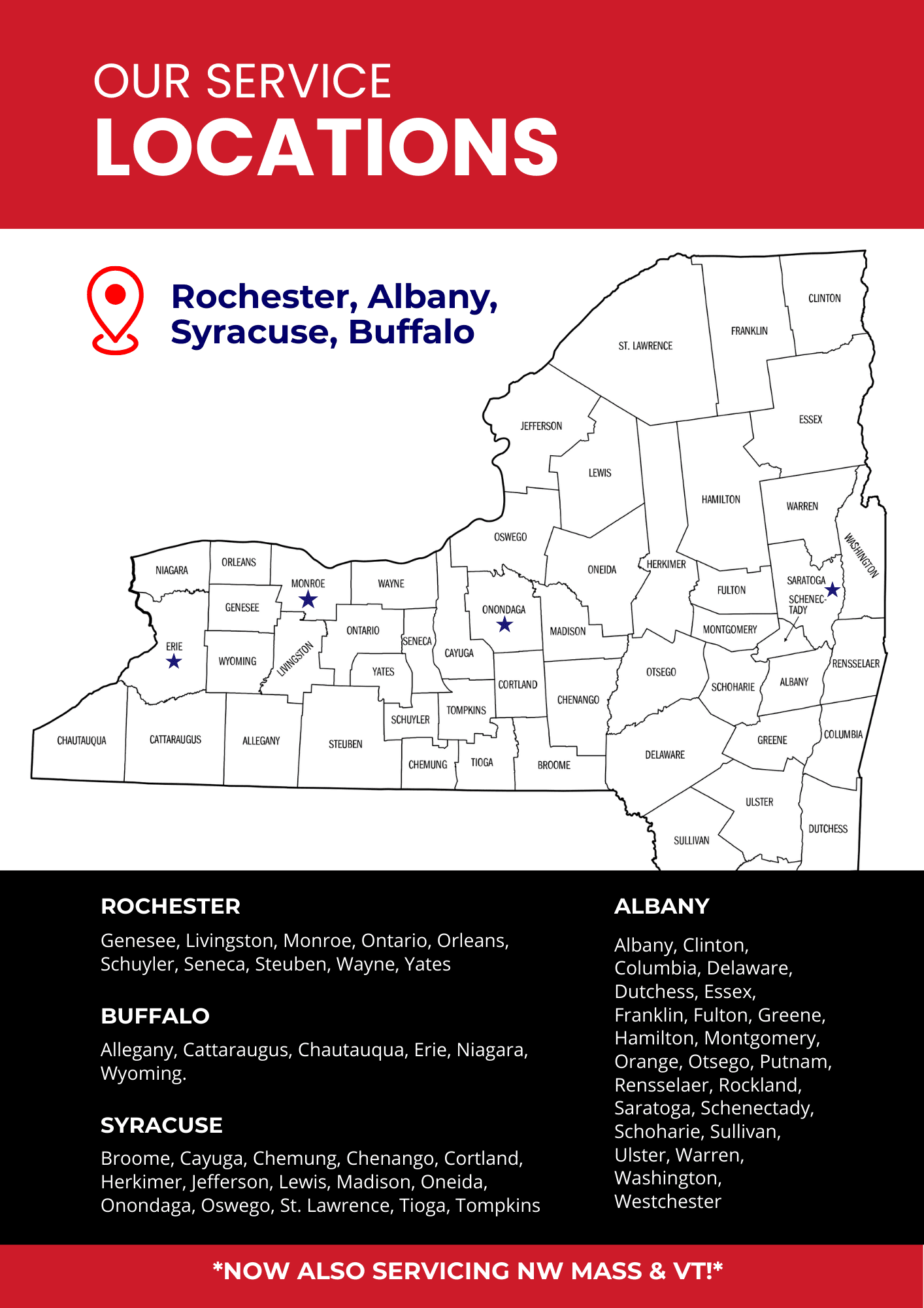 2025 PrideCAS Year in Review Service location summary