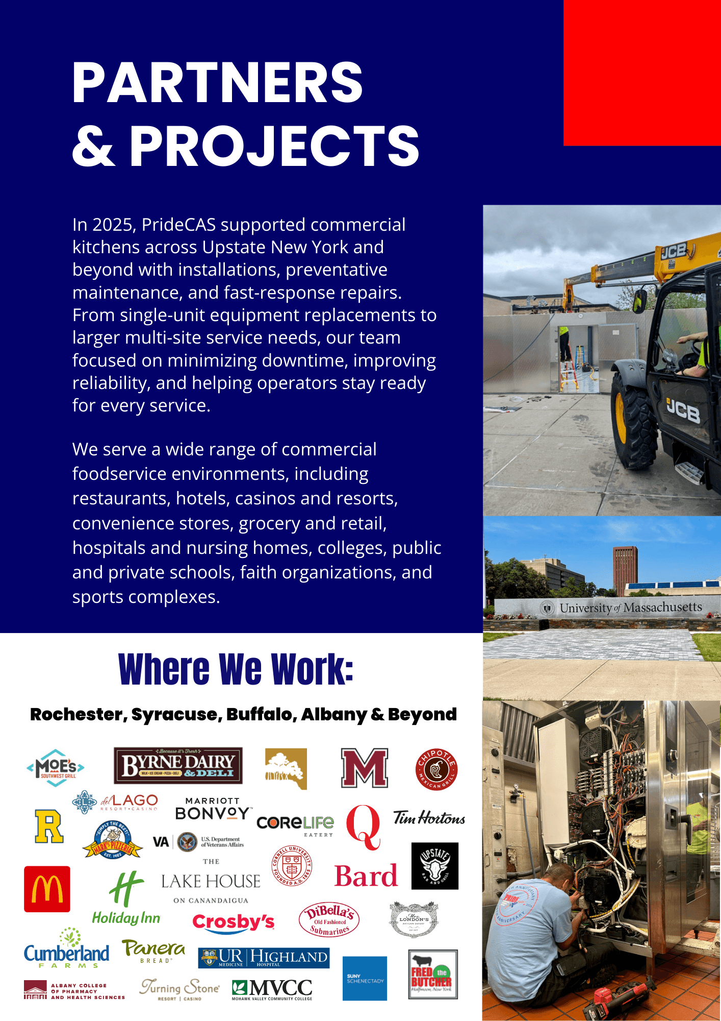 2025 PrideCAS Year in Review projects and partners