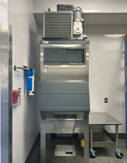 2 commercial ovens by rational stand side by side one 