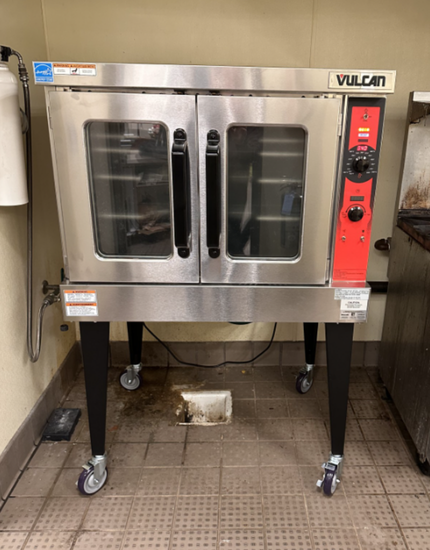 2 commercial ovens by rational stand side by side one 