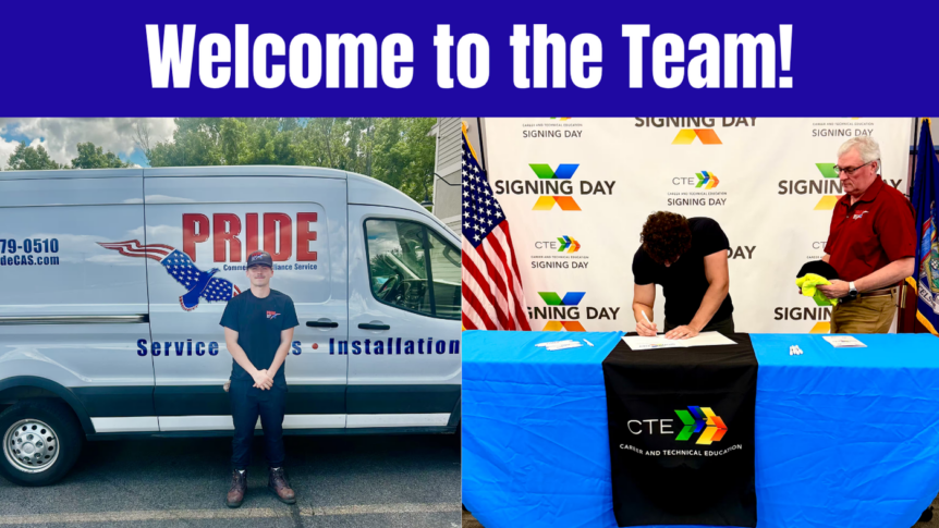 blog graphic featuring our newest technicians trever and blake